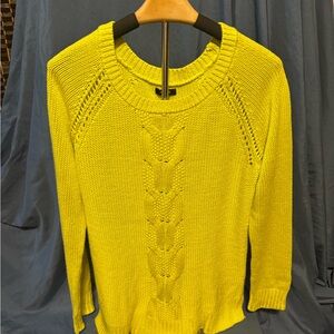 Apt. 9 Vibrant Yellow Crew Neck Sweater